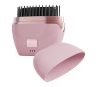 Brosse À Lisser,Peigne Portable 3 Températures,Brosse De Lissage En Céramique Chauffante - pour Cheveux Épais Courts Bouclés Hommes Femmes Voyage Maison Quotidien Salon Travail Soirée