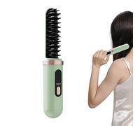 Brosse à lisser portable - portable, lisseur à chauffage rapide | Meilleur et idéal pour vacances, rendez-vous, déplacements quotidiens, outil de coiffure pour diverses occasions,