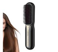 Brosse À Lisser Pour Cheveux | Avec 3 Réglages De Température Outils De Coiffure,Brosse Chaude À Lisser Pour Cheveux - Pour La Maison, Les Voyages, Les Vacances Et Les Matins Pressés