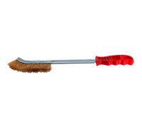 Brosse à main ergonomique Tivoly fil acier laitonné - XT20251006174