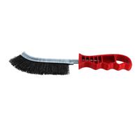 Tivoly Brosse ERGONOMIQUE - convexe - Garniture ACIER ondulé