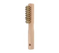 Norton Brosse à main Bougie Bois Laiton 180x40