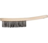 Brosse à main pour mécanique de précision HBK 3 rangs - TOOLS - 43676001