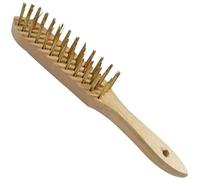 Brosse à main Standard BROSSERIE CARDOT 4 rangs - Laiton - 295x35 mm