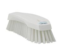 Vikan - Hygiène - Petite brosse de travail - Fibres moyennes - Blanc