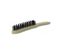 Outifrance - Brosse à manche (4 rangs fils dur acier inox) G