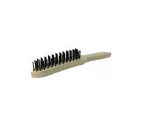 Outifrance - Brosse à manche (4 rangs fils souple acier) G