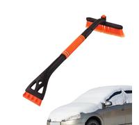 Brosse à neige amovible - Grattoir à glace pour voiture, pelle antidérapante | SUV camion berline véhicule Auto hiver fenêtre verre dégel nettoyage détails Kit d'urgence voyage équipement de sécurité