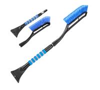 Brosse à Neige Auto,Raclette à Glace Extensible avec Poignée Ergonomique | Brosse À Neige pour Pare-Brise De Camion - pour Berline, SUV, Minivan, Caravane, Camion, Toit, Capot, Portes et Fenêtres en