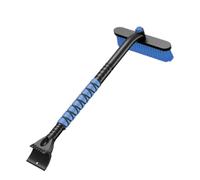 Brosse À Neige Et Grattoir À Glace Extensible Pour Voiture 3 En 1, Rotatif | Construction durable en ABS, mousse EVA et velours avec une conception 3 en 1 (grattoir à glace, raclette et brosse à neige r