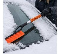 Brosse à Neige pour Skoda Superb 4 3Y 2024 2025 | Grattoir À Glace Détachable, Tête Élargie, Manche En Alliage D'aluminium, Poignée Antidérapante En Mousse Eva