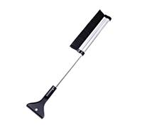 Brosse à neige rétractable 2 en 1 et grattoir à glace - Outil de déneigement pour pare-brise d'hiver, extensible pour une utilisation facile