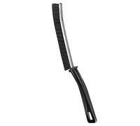 Brosse à Nettoyer Les Interstices, Outils à Main pour Nettoyer Les Interstices, Brosse multifonctionnelle à Poils rigides et Long Manche pour la Douche, la Baignoire et la Cuisine (1 pièce - Noir)