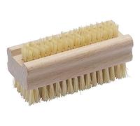 Brosse a Ongle et Main Gerlon - 2 Faces et 2 Longueur de Poils pour Déloger Facilement Toutes Les Salissures