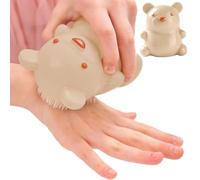 Brosse à ongles d'ours,Brosse à ongles d'ours - Adorable épurateur à poils doux et rigides, Brosse de nettoyage des ongles à poils souples, créative, facile à saisir, pour et femmes