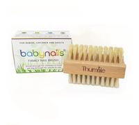 Brosse à Ongles en Bois Baby Nails | Brosse à Ongles pour Adultes, Enfants et Bébé | Brosses à Ongles pour Nettoyer les Ongles | Brosse de Gommage pour Ongles