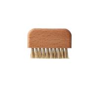 Brosse à ongles en bois de hêtre naturel - Brosse à ongles antidérapante pour ongles et orteils
