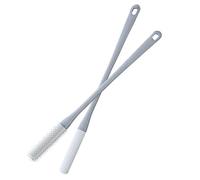 Brosse à ongles en silicone - Brosse à ongles pour nettoyer les ongles des doigts - Brosse à ongles d'orteil pour la douche, brosse à ongles pour pieds sous la douche, manche étendu, homme et femme