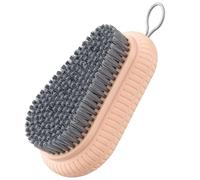 Brosse à ongles - Gommage à doigts suspendu à la mode avec boucle, nettoyant polyvalent pour adultes et | Pour manucure pédicure ongle d'orteil, épurateur de main en plastique, outil de toilet