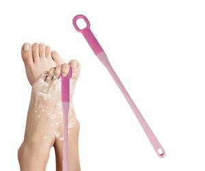 Brosse à ongles pour orteils - Outil de nettoyage des pieds à long manche, nettoyant à poils en silicone | Dispositif de système d'assistance à l'hygiène des pieds doux, équipement de soutien au lavag