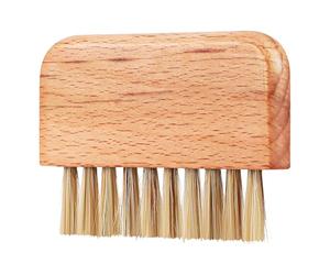 Brosse à Ongles pour Pédicure et Manucure en Bois | Poils Denses, Usage Polyvalent, Toucher Doux, Format Pratique, pour Nettoyer, Récurer et Soigner les Ongles