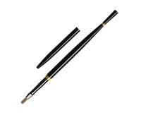 Brosse à ongles professionnelle, Art essentiel, avec poignées coudées, manucure de mise en forme détaillée pour vernis Gel, Tube en aluminium