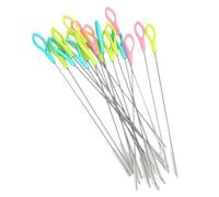 Brosse à Paille en Nylon pour Bouteille, Lot de 50, Acier Inoxydable | Convient aux Bouteilles Standard Col Large, Tige Robuste, Nettoyage des Tubes et Pailles Couleur Aléatoire