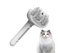 Brosse à peau de chien - Peigne d'angle pour chat - Fonction de pulvérisation intégrée - Multifonction - Pour animaux de petite et moyenne taille - À la maison en déplacement - Utilité intérieure et