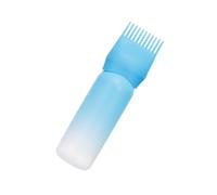 Brosse à peigne à huile - Applicateur d'huile réutilisable de 170,1 g, bouteille de shampoing, récipient pour peignes à racines avec échelle graduée pour salons | Récipients transparents avec échelles