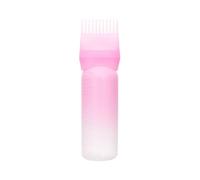 Brosse à peigne à huile - Bouteille réutilisable de 6 onces, brosse à peigne à huile, flacon applicateur réutilisable | Outil de traitement du cuir chevelu, récipient avec mesure graduée, utilisation