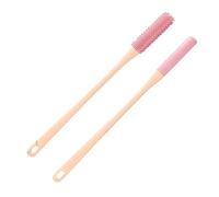 Brosse à pieds en silicone | Nettoyant doux pour la peau | Aide à la douche | Base antidérapante et lavage en profondeur | Support de mobilité et accessoire de bain pour personnes âgées