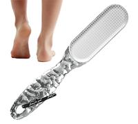 Brosse à pieds - Grattoir 2 en 1 pour enlever les peaux mortes, outils de pédicure professionnels pour réduire les callosités et les cors pour les pieds, les mains, les soins du corps
