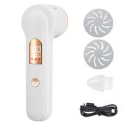 Brosse à pieds - Lime à pieds | Ponceuses à pieds | Outil de pédicure 1200 mAh | Brosse électrique rechargeable pour talons | Éliminateur de callosités pratiques | Brosse pour pieds ABS | Grinder pour