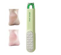 Brosse à pieds - Lime double face | Exfoliant pour les pieds | Éliminateur de peau morte des pieds | Outil d' portable pour callosités des pieds | Outil pour enlever les callosités des
