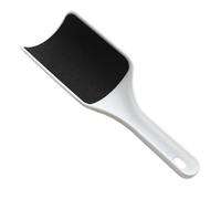 Brosse à pieds, outil de pédicure pour peaux mortes, design ergonomique, portable à suspendre pour la maison, les voyages, l'utilisation à l'hôtel, le retrait et les pieds lisses, 23 x 8,2 x 1,6 cm