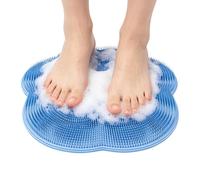 Brosse à pieds pour la douche, le bain et le nettoyage | Tapis de sol pour la douche pour hommes, femmes, personnes âgées, adultes, soins des callosités et des peaux mortes