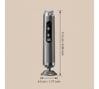 Brosse à pieds rechargeable avec écran numérique pour une surveillance précise de l'état de puissance et de l'intensité du broyage pendant l'utilisation (1)