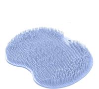 Brosse à pieds sous la douche, masseur de pieds avec ventouses antidérapantes pour exfoliation, spa, réduit la douleur