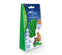 Brosse à poils cours Pet+Me - Variantes: Poils longs - verte