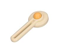 Brosse à Poils d'animaux, Peigne Polyvalent pour Perte de Poils d'animaux, Tête Arrondie pour l'épilation des Chats et des Chiens (Jaune)