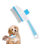 Brosse À Poils De Chat,Outil De Toilettage Avec Bouton De Libération | Peigne Anti Puces Pour Jeune Chat,Pour Massage Déshedding Chats Chiens Poils Longs Courts Intérieur