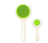 Brosse à poils de chat | Peigne de nettoyage rapide pour animaux de compagnie | Brosse à poils emmêlés pour chaton, lapin, massage et élimination des poils morts