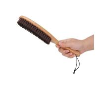Brosse À Poils en Bois, Brosse À Cheveux Poils De Sanglier Peigne De Brosses À Vêtement Doux Antistatique Manche en Bois Pull Peluche Épilation Brosses Poils Sanglier pour La Plupart des Costumes
