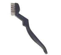 Brosse à poils métalliques | Petit fil en acier inoxydable avec crochet queue | Démontage de la rouille industrielle Outil dents poils