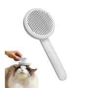 Brosse à poils pour chat | Peigne doux ergonomique portable | Éliminateur de poils de chat | Pour l'heure du bain, la maison, les voyages, le vétérinaire, le spa, le brossage , chiot,
