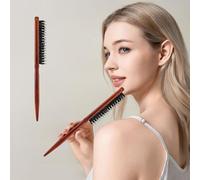 Brosse à poils pour une coiffure élégante, contrôle, rebelles et cheveux - Créez une coiffure élégante sans frisottis pour femmes et hommes - Style 1