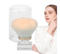 Brosse à poussière à ongles - Retonnement en poudre à ongles, Nettoyer de manucure acrylique | Design de poils dense doux, poignée ergonomique adhérence confortable pour l'utilisation du salon et le n