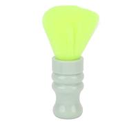 Brosse à poussière pour le cou, brosse à poussière pour coupe de cheveux, barbier ergonomique, brosse de nettoyage des cheveux avec poils en nylon doux pour salon de coiffure