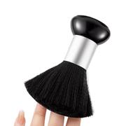 Brosse à poussière pour le cou élimine les poils morts, poils en nylon doux | Brosse de nettoyage portable pour poussière d'ongles, outil de salon, balayage des poils autour du visage, brosse de cou