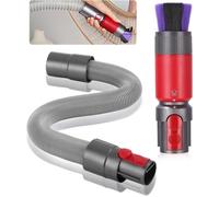 Brosse à poussière sans Rayures,Accessoires d'aspirateur pour Dyson Outsize,V15,V10,V11,V7,V8 Brosse Anti Rayure,Efficace à Poils